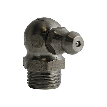 Heritage Industrial Grease Fitting, 1/8"-28BSPT 90D SS PV H2602S